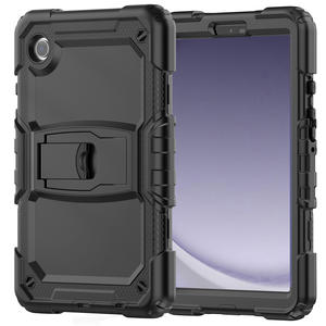 Funda protectora de soporte de 3 capas para <span class=keywords><strong>Samsung</strong></span> para <span class=keywords><strong>Galaxy</strong></span> <span class=keywords><strong>Tab</strong></span> <span class=keywords><strong>A7</strong></span> Lite A9 A11, funda resistente para tableta resistente para niños, hecha de duradera - Product Image 5