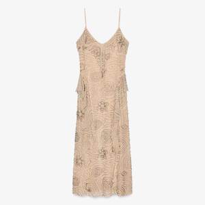 Vestido de Fiesta Elegante y Moderno para Mujer, Personalizado, con Lentejuelas, Escalonado, Sin Mangas, con Volantes, Midi, para Graduación, Noche, Eventos Formales - Product Image 6