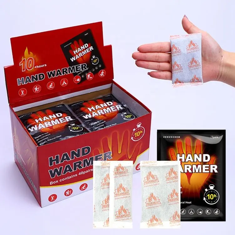 10 Hours Long Lasting Warm Hand Warmer In Bulk Hot Pack Supplier