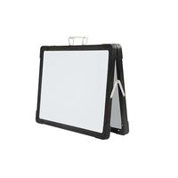 Portable 12*16 pouces effaçable à sec Mini support pliable de bureau magnétique tableau blanc MDF matériel PET métal pour enfants enseignants bureau