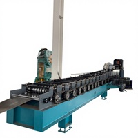 Machine de formage de tuyaux automatique robuste et de grande capacité avec PLC, pompe, roulement, boîte de vitesses 26KW 380V pour étagères