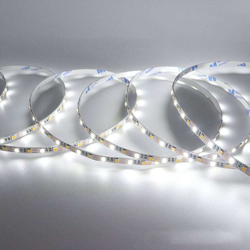 5MM SMD 2835 CCT LED Strip 5V 12V Dual White Color Tunable Adjustable 120Leds/m Ultra Thin Double White 5MM Led Strip Light