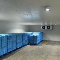Sala enfriadora de cámara frigorífica usada de alta calidad de 380V para mantener frutas y verduras frescas