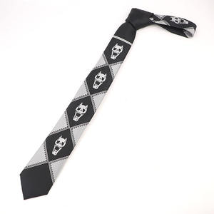 Accesorios de disfraz de Anime japonés <span class=keywords><strong>Kira</strong></span> Yoshikage Skull Tie JoJo Bizarre Adventure Tie - Product Image 4