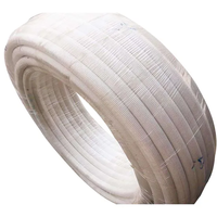 Kit de conduites en cuivre isolées en PE blanc pour système split de climatisation