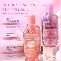 Gel Douche Exfoliant Parfumé TWG Private Label 520g Hydratant Nettoyant en Profondeur Blanchissant