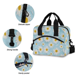 Eco-Friendly Large Reusable Thermal <b>Insulated</b> Portable Cooler <b>Lunch</b> Bag Customs Patterns logo for Sale - Product Image 5