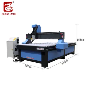 Shandong Julon glaser 4 * 8ft cnc Router Holz bearbeitungs maschine 4 Achsen atc cnc Holz fräser zum mdf Schneiden von Holz möbeln Tür