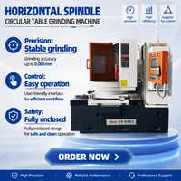 Machine de rectification de surface à table rotative horizontale CNC pour pièces métalliques lourdes, maintien de pièces de haute précision