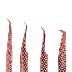 Pince à épiler professionnelle légère en acier inoxydable à pointe fine, de haute qualité, fabriquée au Pakistan, meilleur prix, vente chaude - Product Image 5