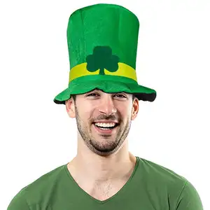 Irish St. Saint Patrick Patrick'S Lucky Day Festival Party Decorations Jewelry Show Accessories Hat Sets For St Patrick