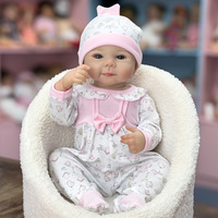 Poupée Reborn en Vinyle Souple Sunnyfan LY-020 de 20 Pouces, Poupée Bébé Réaliste, Approvisionnement Transfrontalier, Dropshipping Disponible