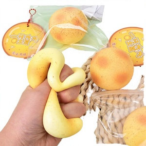 Girls Fluid Potato Squishy Toy Slow Rebound Decompression Realistic Food Play Fruit Stress Relief EVA Mochi <b>Squeeze</b> <b>Ball</b> - Product Image 3