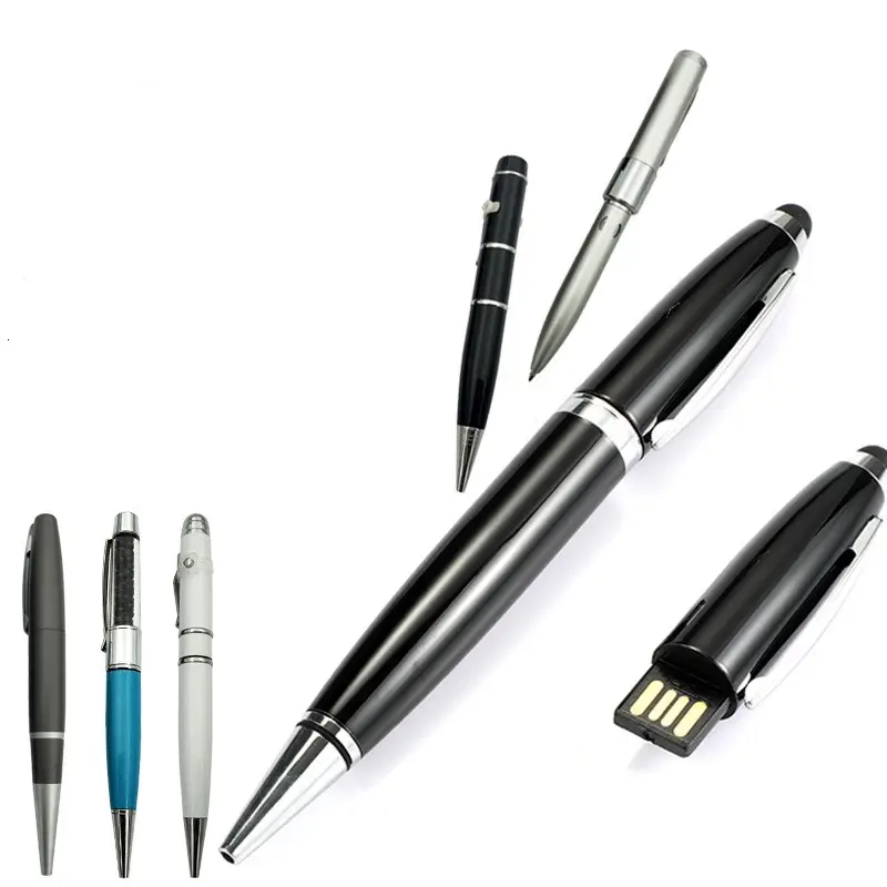 Ultra High-Speed USB with Pen Design Portable Memory Stick 3 in 1 Ballpen Compatible with Computer Lapt