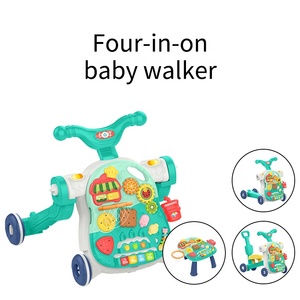 4 dans 1 Bébé Marcheur Musique Caminadores Par <span class=keywords><strong>Bebe</strong></span> Musical Bébé Activité D'apprentissage Marcheurs avec Table de Jeu - Product Image 2