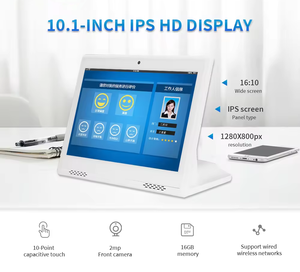 10.1 inch l-loại LCD kỹ thuật số biển hiển thị thương mại sử dụng wifi Android Tablet All-in-One PC cho Chính Phủ giao cổ - Product Image 5