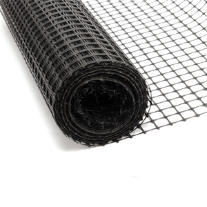 Prix de la géogrille en plastique biaxiale de géogrille de maille de fibre pour le renfort de sous-grade d'aéroport de Hiahway - Product Image 2