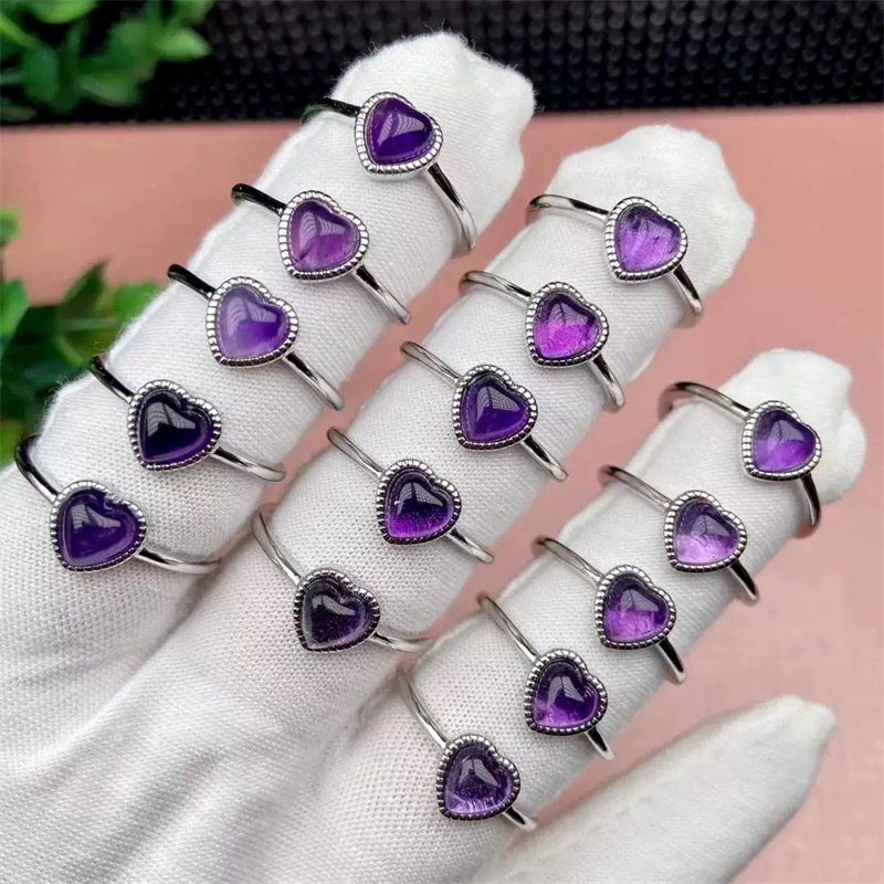 amethyst heart