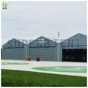 Hangar en A SpeedPai, structure en acier, porte enroulable flexible, entrepôt de stockage, design industriel - Product Image 1