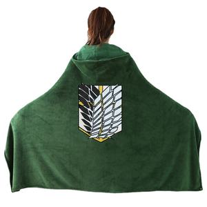 Capa con Capucha Japonesa, Disfraz de Cosplay de la Legión de Exploración de Shingeki No Kyojin, Disfraz de <span class=keywords><strong>Anime</strong></span>, Capa Verde, Ropa para Hombre - Product Image 2