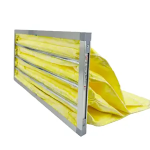 Túi loại trung bình hiệu quả Bộ lọc không khí công nghiệp trung tâm điều hòa không khí lọc đơn vị lọc bụi loại bỏ túi lọc - Product Image 1