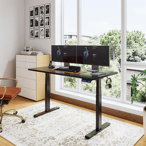 Bureau Ergonomique Sain et Bénéfique à Hauteur Réglable, 3 Niveaux, Électrique, Double Moteur, Relevable Automatiquement, pour Ordinateur de Bureau - Product Image 2