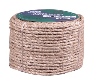 Làm Vườn Tự Nhiên Dây Thừng Đay <span class=keywords><strong>Twine</strong></span> 6Mm Dây Gai 3 Sợi 100% Tự Nhiên 30M - Product Image 3