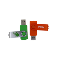 USKYSZ-Clé USB de marque 1 go 2 go 4 go 8 go 16 go 32 go 64 go, 128 go, cadeaux, clés USB pivotantes