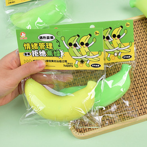 Divertido Juguete de Plastilina de Plátano que Cambia de Color - Un juguete nuevo, único y creativo que se puede moldear. Cambio de temperatura del plátano líquido y - Product Image 3