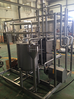 Unité de chauffage à plaques de capacité moyenne conçue pour le préchauffage continu du lait, du jus et du sirop de sucre avant la pasteurisation