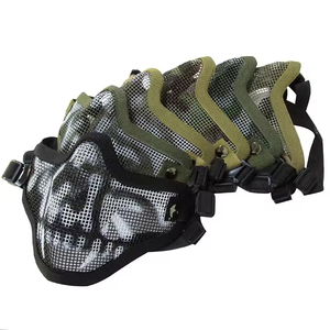 Wholesale Dual Frequency Metal Wire Mesh Half Face for Outdoor Cycling Teeth - Product Image 2