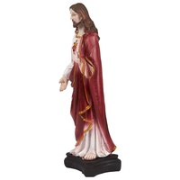 Figurine religieuse sculpture artisanale en résine, articles de décoration chrétien catholique statues, jésus, Christ, cœur sacré