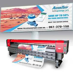 타포린 광고 Konica 512i 솔벤트 프린터 4 또는 8 헤드 <span class=keywords><strong>KM512i</strong></span> 야외 플렉스 배너 간판 고속 인쇄 용 - Product Image 2