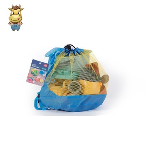 Ensemble de jouets de plage souples en PE pour enfants, 13 pièces, avec seau, arrosoir, moules d'animaux marins et sac à dos, pour jeux de sable d'été en extérieur - Product Image 5