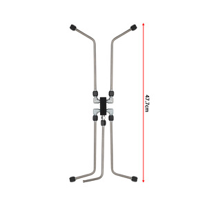 Kit de Tubería Cruzada de Vapor de Refrigerante de Acero Inoxidable de 47.7 cm para LS1 LS2 LS3 LS6 LS7 LSX Chevrolet - Product Image 1