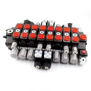 วาล์วควบคุมทิศทางไฮดรอลิกแบบแยกส่วน SD8 8 สปูล สำหรับอุปกรณ์อุตสาหกรรม - Product Image 1