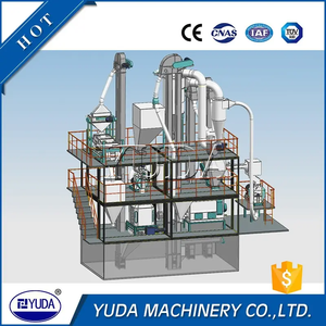 YUDA 1-5 T/H Línea de producción de piensos para aves de corral completamente automática para clientes de Sudáfrica - Product Image 5