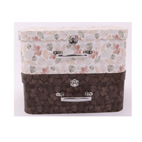 Vente en gros mini boîte-cadeau en carton de papier de maquillage portable personnalisée avec aimant boîte de rangement portable pour enfants