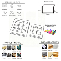 Boîte-cadeau en carton de luxe personnalisée de haute qualité avec logo personnalisé et insert en EVA