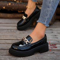 Zapatos de Plataforma con Cordones Negros para Mujer, Zapatos Deportivos Casuales con Plataforma y Cordones para Aumentar la Estatura