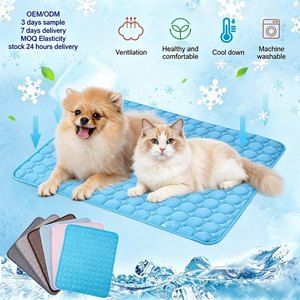 <span class=keywords><strong>Tapis</strong></span> rafraîchissant <span class=keywords><strong>personnalisé</strong></span> pour chiens et chats, couverture respirante, coussin de refroidissement pour animaux, lavable, pour canapé et lit d'été - Product Image 1