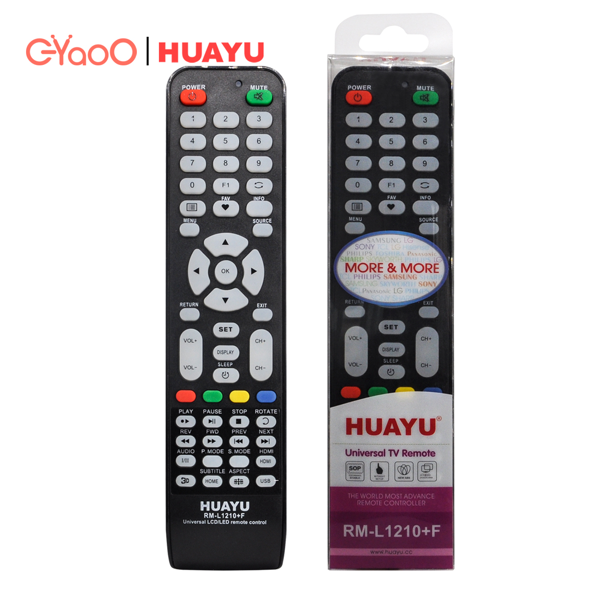 universal tv remote control for all brands