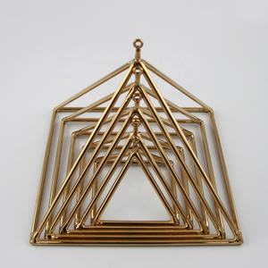 Kristal kuarsa hujan gunung piramida untuk energi Chakra terapi penyembuhan suara piramida terapi Suara - Product Image 4