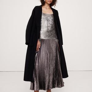 Robes de soirée de luxe personnalisées en gros pour femmes, sexy, dos nu, en velours floqué, plissées, pour occasions formelles - Product Image 1