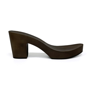 Zuecos Clásicos de Madera con Punta Abierta, Hechos a Mano, con Tacón Alto, para Invierno, Otoño y Verano, Aptos para Caminar Descalzo - Product Image 2