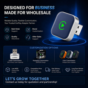 Smart Carplay Ai Box <strong>Wireless</strong> <strong>Android</strong> <strong>Auto</strong> <strong>Adapter</strong> Multimedia System Dual System Fast Stable Connection Upgrade Kit - Product Image 3