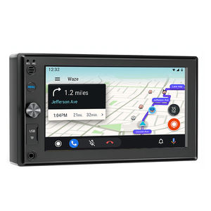 <span class=keywords><strong>Radio</strong></span> de <span class=keywords><strong>Coche</strong></span> SEMAITU de 6.2 Pulgadas con Pantalla Doble DIN, Carplay, Bluetooth, Android Auto, FM, Llamadas Manos Libres, USB - Product Image 1