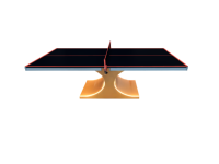 Usine chinoise 25mm Brevet professionnel Table de tennis de table d'intérieur pour la compétition