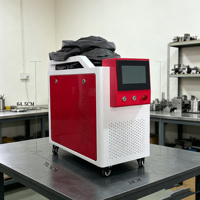 Soudeuse laser à refroidissement par air 1500W, équipement laser à fibre portatif pour la fabrication des métaux