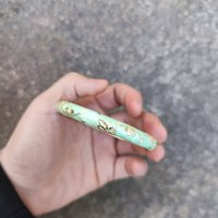 Bracelet en cloisonné tendance, bracelet en filigrane émaillé ouvert